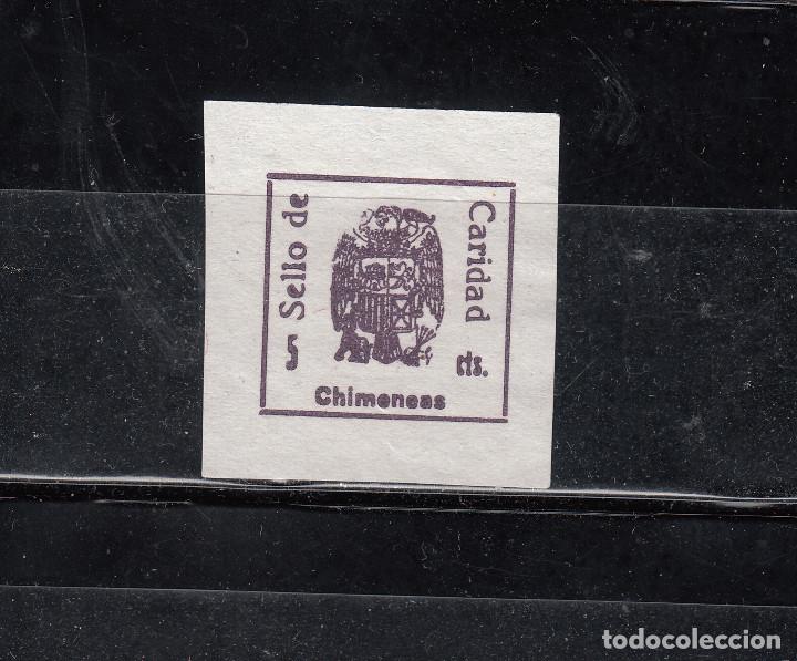 Briefmarken: CHIMENEAS. SELLO DE CARIDAD. 5 CTS.