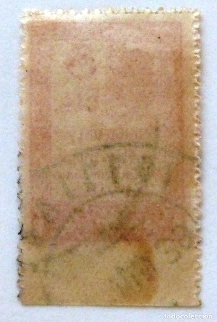 Sellos: AUXILIO DESVALIDOS SEVILLA. 5 CTS. - Foto 2