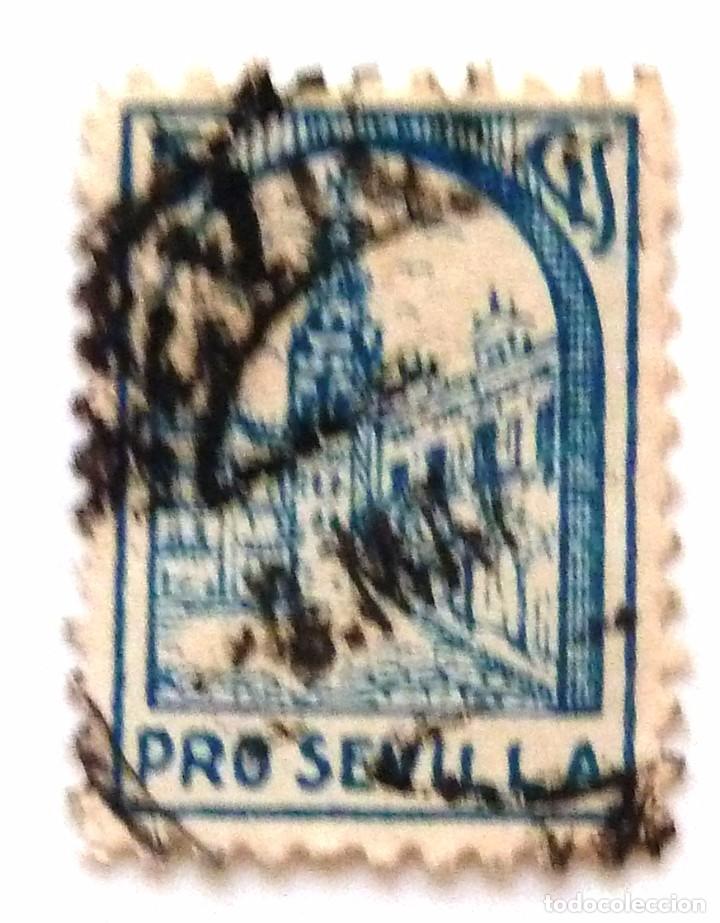 Sellos: PRO SEVILLA. 5 CTS. - Foto 1