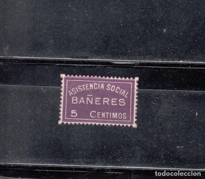 Briefmarken: BA&Ntilde;ERES. ASISTENCIA SOCIAL. 5 CTS.