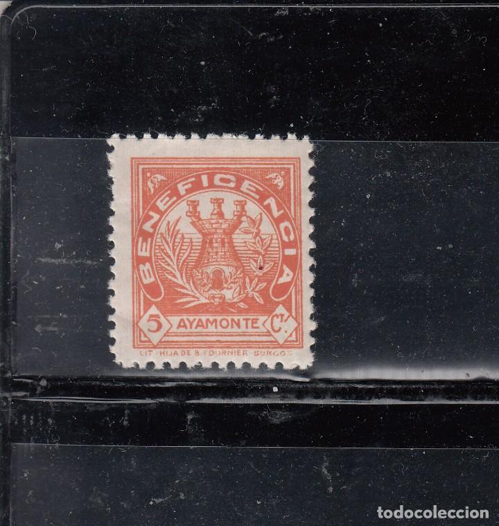 Briefmarken: AYAMONTE. BENEFICENCIA. 5 CTS.