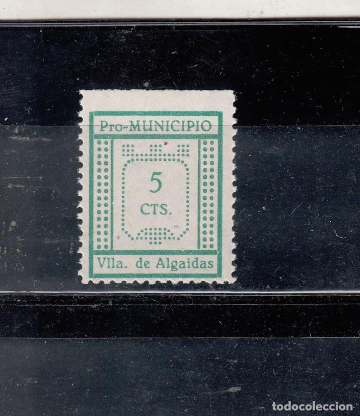 Briefmarken: VILLANUEVA DE ALGAIDAS. PRO-MUNICIPIO. 5 CTS.