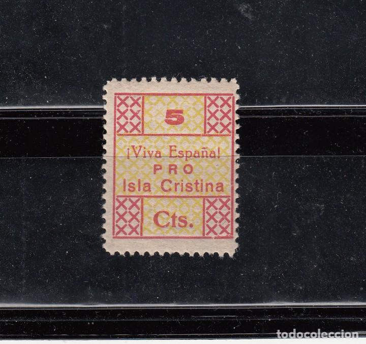 Briefmarken: PRO-ISLA CRSTINA. VIVA ESPA&Ntilde;A. 5 CTS.