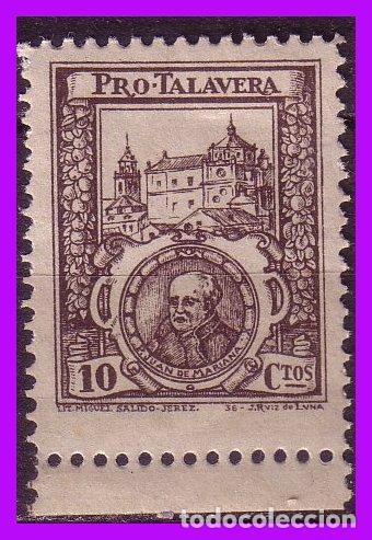 Briefmarken: Toledo, TALAVERA, Guerra Civil FESOFI n&ordm; 1 * * lujo