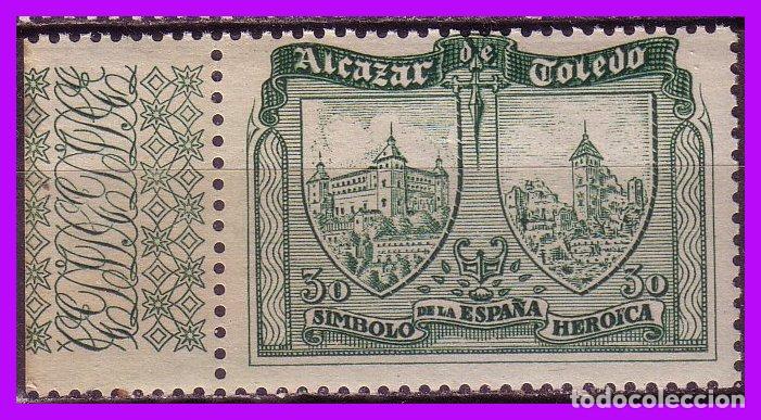 Briefmarken: Toledo, TOLEDO, Guerra Civil FESOFI n&ordm; 10 * *