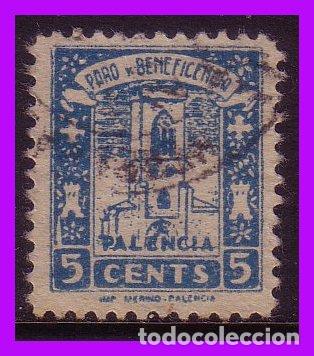 Briefmarken: Palencia, PALENCIA,, Guerra Civil, FESOFI n&ordm; 3 (O) LUJO