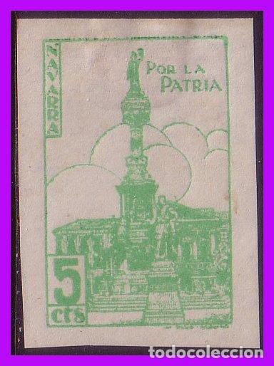Briefmarken: Navarra, NAVARRA, Guerra Civil, FESOFI n&ordm; 3s (*)