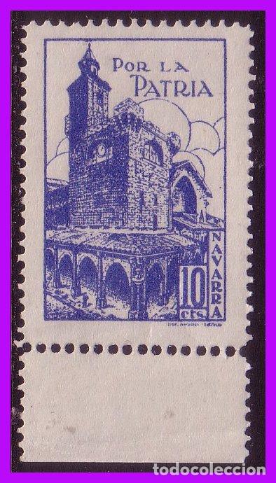 Briefmarken: Navarra, NAVARRA, Guerra Civil, FESOFI n&ordm; 4 * *