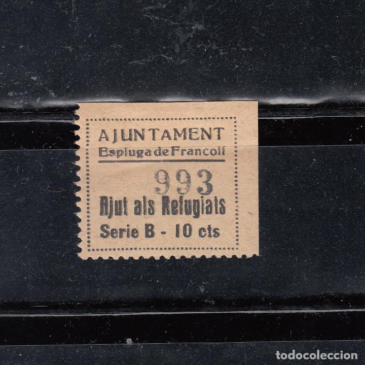 Briefmarken: AJUNTAMENT ESPLUGA DE FRANCOLI. SERIE B. 10 CTS.