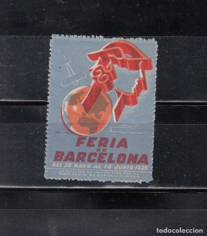 Briefmarken: FERIA DE BRCELONA. 1936