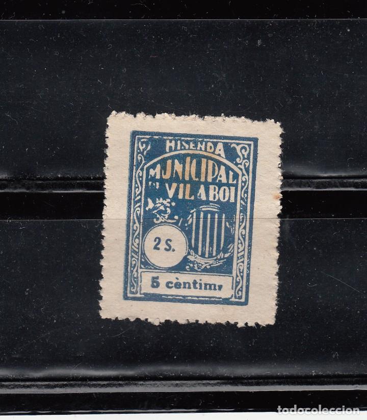 Briefmarken: HISENDA MUNICIPAL DE VILABOI. 2 SERIE. 5 CTS.