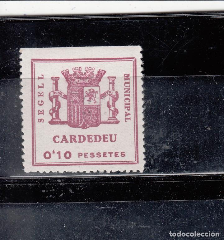 Briefmarken: CARDEDEU. SEGELL MUNICIPAL. 0,10 PTAS.