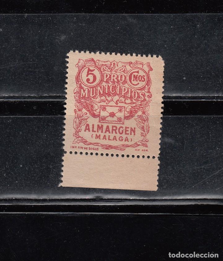 Briefmarken: VALLE DE ABDALAJIS. PRO-MUNICIPIOS. 5 CTS.