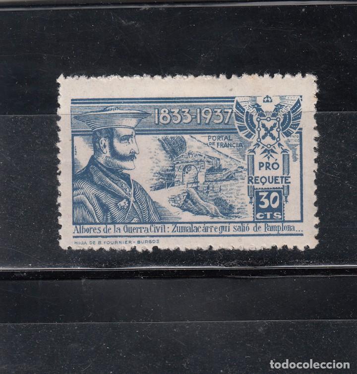 Briefmarken: ZUMALACARREGUI. PRO-REQUET&Eacute;. 30 CTS.