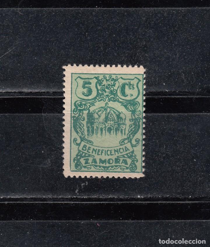 Briefmarken: ZAMORA. BENEFICENCIA. 5 CTS.