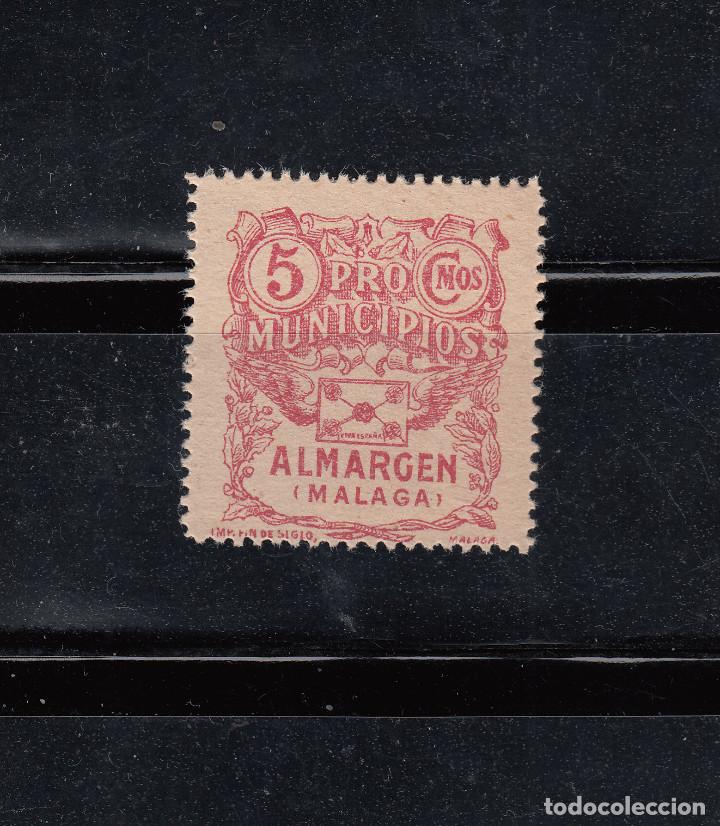 Briefmarken: ALMARGEN. PRO-MUNICIPIOS. 5 CTS.