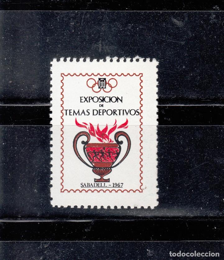 Briefmarken: SABADELL. EXPO DE TEMAS DEPORTIVOS