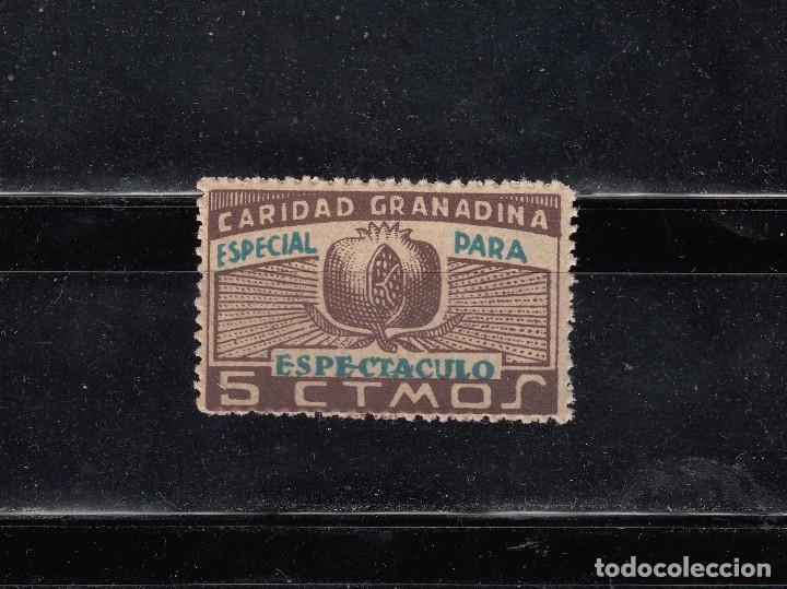 Briefmarken: CARIDAD GRANADINA ESPECIAL PARA ESPECT&Aacute;CULOS. 5 CTS.