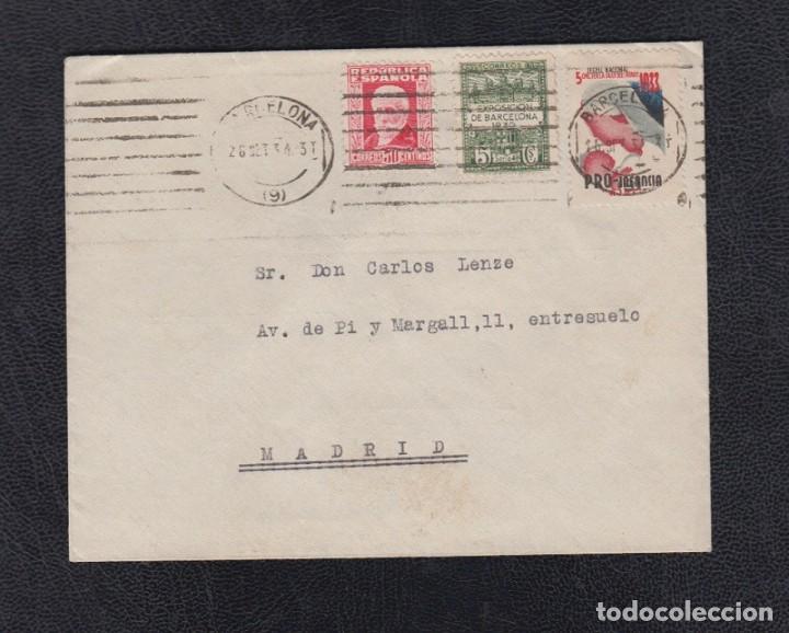 Sellos: 1934.- BARCELONA A MADRID - Foto 1
