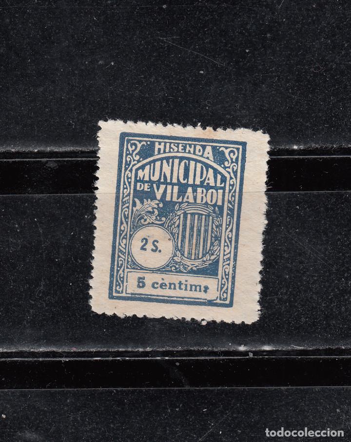 Briefmarken: VILABOI. HISENDA MUNICIPAL. 2 SERIE. 5 CTS.