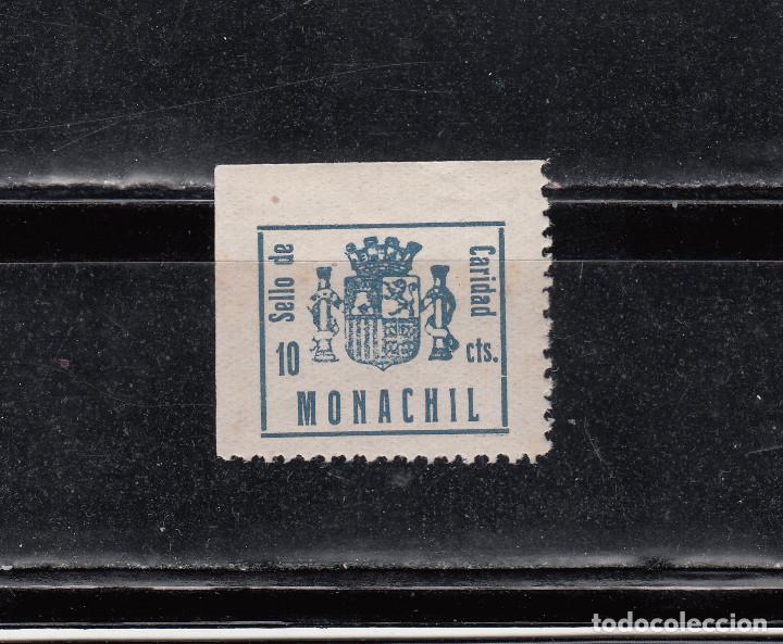 Briefmarken: MONACHIL. SELLO DE CARIDAD. 10 CTS.
