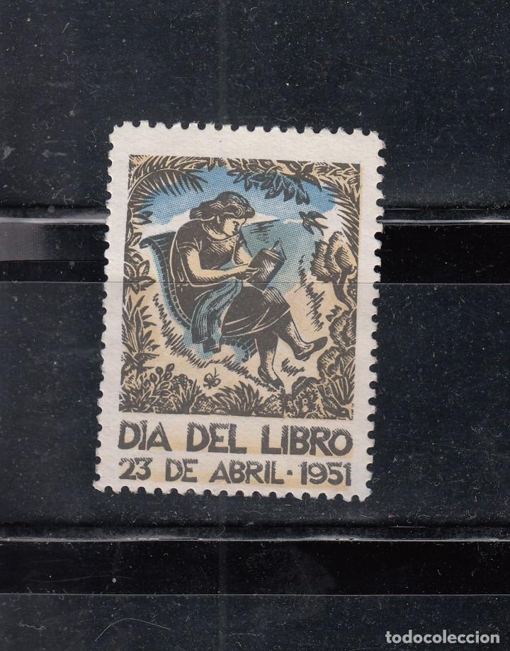 Sellos: DIA DEL LIBRO-1951 - Foto 1