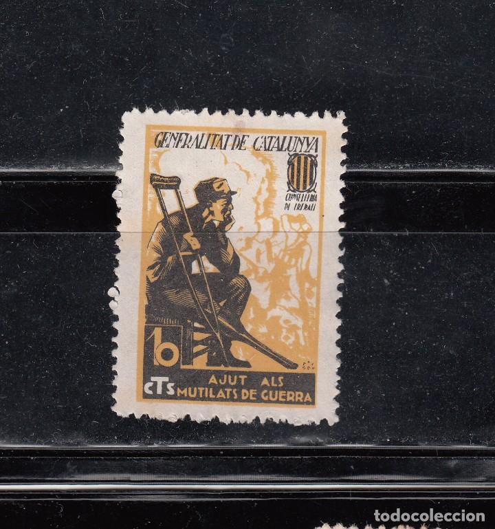 Briefmarken: GENERALITAT DE CATALUNY. AJUT ALS MUTILATS DE GUERRA. 1010 CTS.