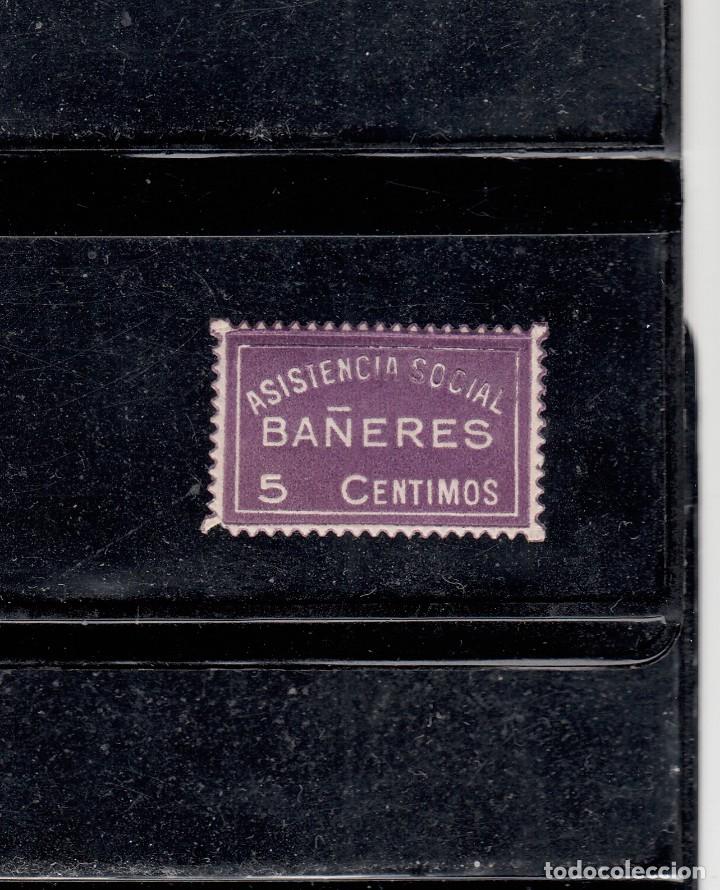 Briefmarken: BA&Ntilde;ERES. ASISTENCIA SOCIAL. 5 CTS.