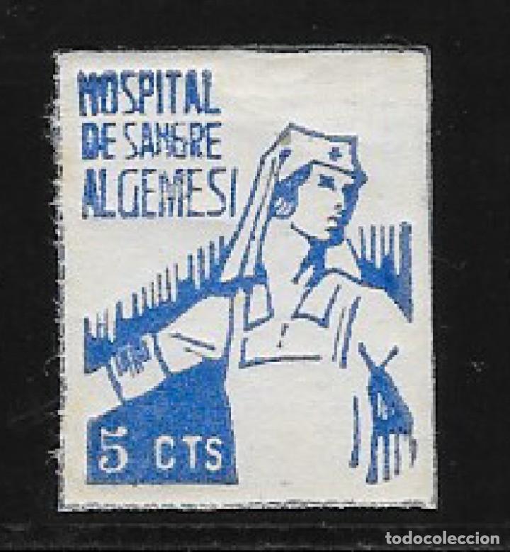 Sellos: ALGEMESI (VALENCIA). GOMEZ GUILLAMON NUM. 62* - Foto 1