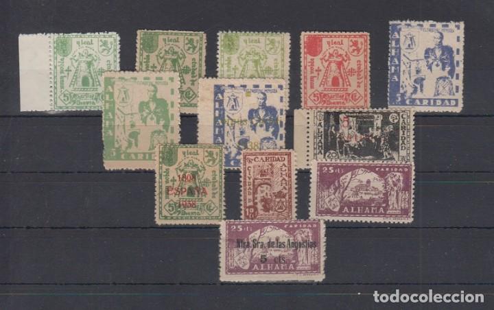 Sellos: ALHAMA DE GRANADA (GRANADA),  LOTE DE CONJUNTO. - Foto 1