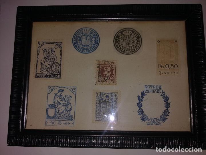 Sellos: HOJA CON 8 SELLOS-TIMBRES - Foto 3