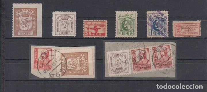 Sellos: LEON.  LOTE DE CONJUNTO. - Foto 1
