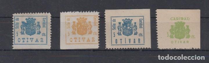 Sellos: OTIVAR (GRANADA).  LOTE DE CONJUNTO. - Foto 1
