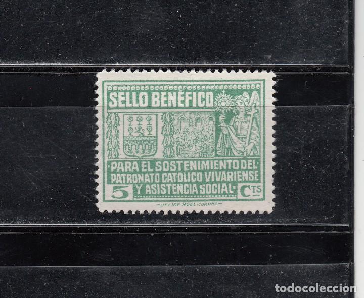 Briefmarken: PARA EL SOSTENIMIENTO DEL PATRONATO  CAT&Oacute;LICO SELLO BEN&Eacute;FICO DE 5 CTS.