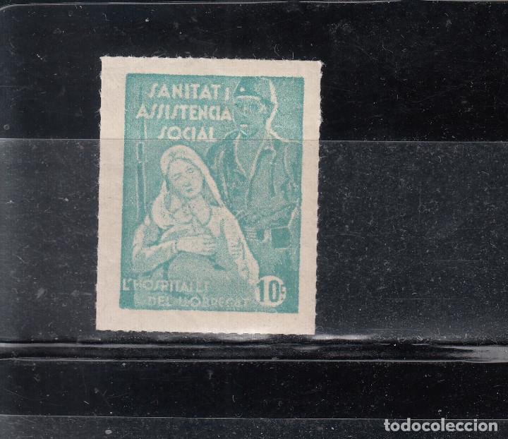 Briefmarken: L&acute;HOSPITALET DEL LLOBREGAT. SANITAT I ASISTENCIA SOCIAL. 10 CTS.