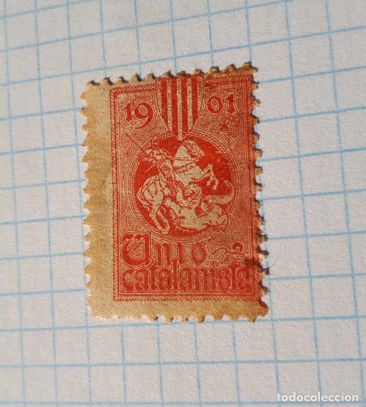 Sellos: Uni&oacute; Catalanista 1901. - Foto 1