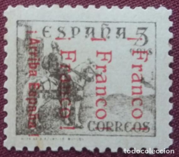 Timbres: Jerez, Emisiones Patri&oacute;ticas. Sellos nacionales sobrecargados, 1937. 5 cts. casta&ntilde;o (n&ordm; 17 Edifil).