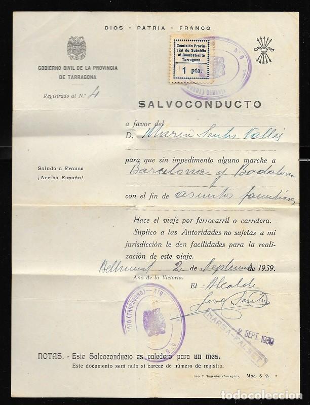 Sellos: TARRAGONA EDIFIL NUM. 9 - Foto 1
