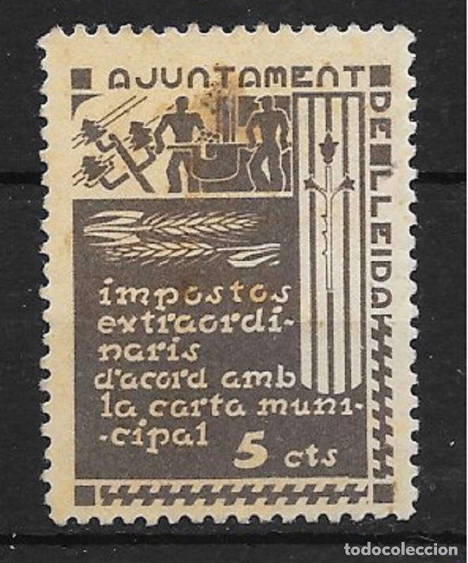 Sellos: LERIDA. EDIFIL NUM. 8* - Foto 1