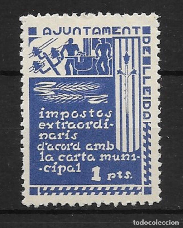 Sellos: LERIDA. EDIFIL NUM. 14* - Foto 1