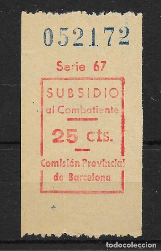 Sellos: BARCELONA. EDIFIL NUM. 104* - Foto 1