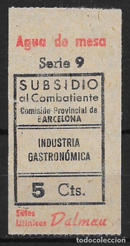 Sellos: BARCELONA. EDIFIL NO CATALOGADO - Foto 1