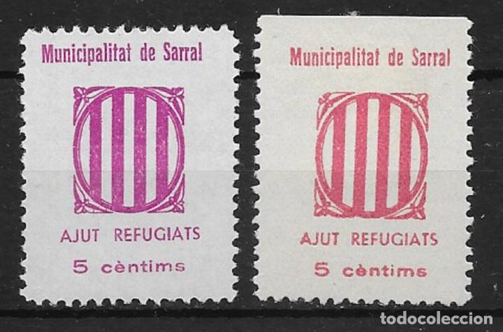 Sellos: SARRAL. (TARRAGONA) EDIFIL NUM. 10* - Foto 1
