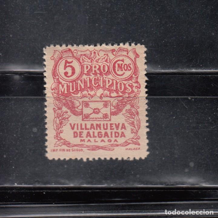 Briefmarken: VILLANUEVA DE ALGAIDA. PRO-MUNICIPIOS. 5 CMS.