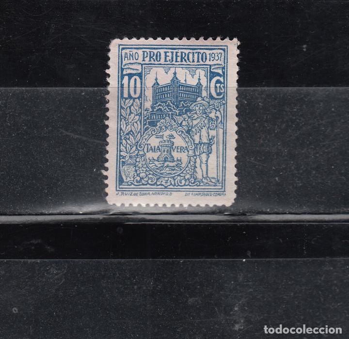 Briefmarken: TALAVERA. PRO-EJ&Eacute;RC ITO. A&Ntilde;O 1937