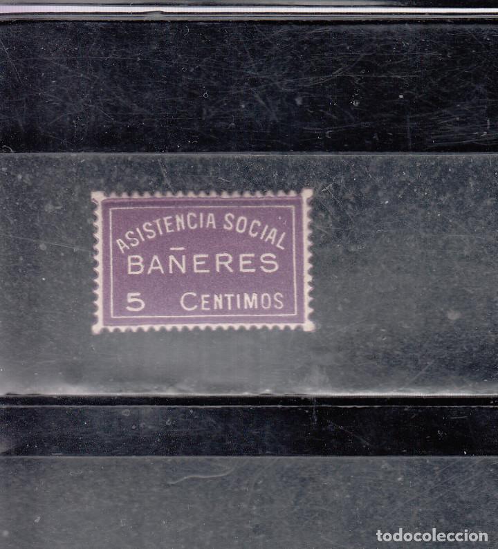 Briefmarken: BA&Ntilde;ERES. ASISTENCIA SOCIAL. 5 CTS.