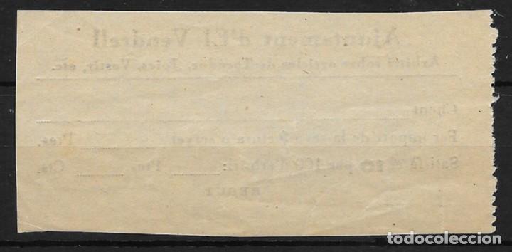 Sellos: EL VENDRELL (TARRAGONA). TICKET - Foto 2