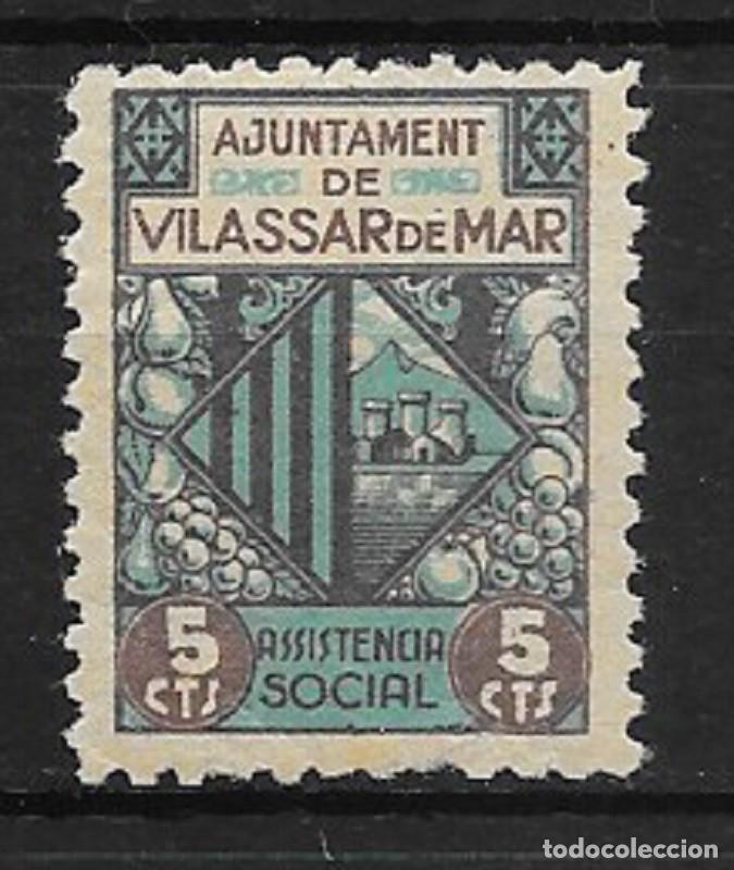 Sellos: VILASSAR DE MAR (BARCELONA) EDIFIL NUM. 1* - Foto 1