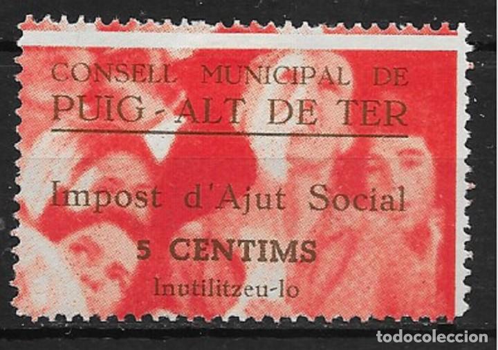 Sellos: PUIG AL TER (GIRONA). EDIFIL NUM 1* - Foto 1