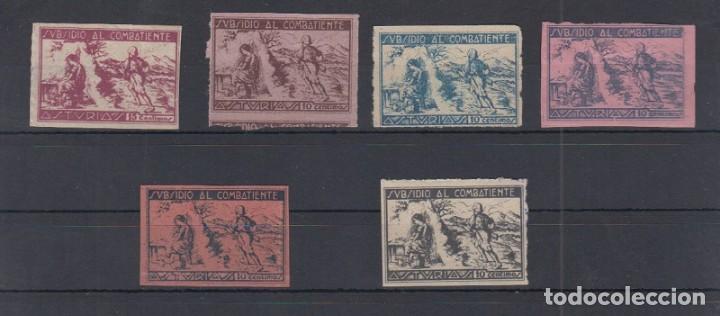 Sellos: ASTURIAS.  LOTE DE CONJUNTO. - Foto 1